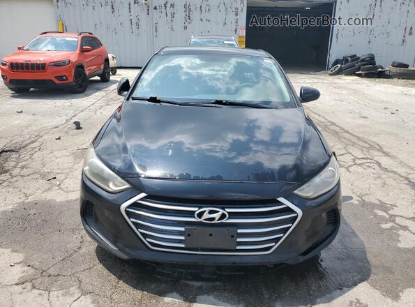 5NPD84LF9JH355397 2018 HYUNDAI ELANTRA Черный Вид наклейки с VIN-кодом
