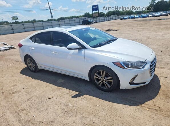 5NPD84LF9JH372152 2018 HYUNDAI ELANTRA White წინა მარჯვენა