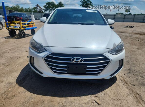 5NPD84LF9JH372152 2018 HYUNDAI ELANTRA White წინა ხედი