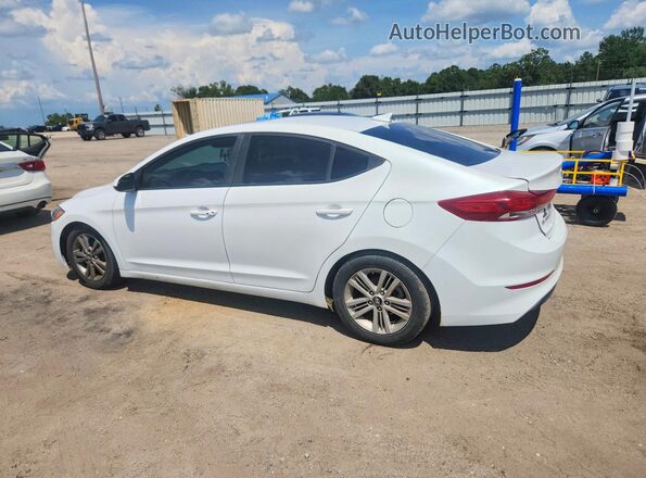 5NPD84LF9JH372152 2018 HYUNDAI ELANTRA White უკანა მარცხენა