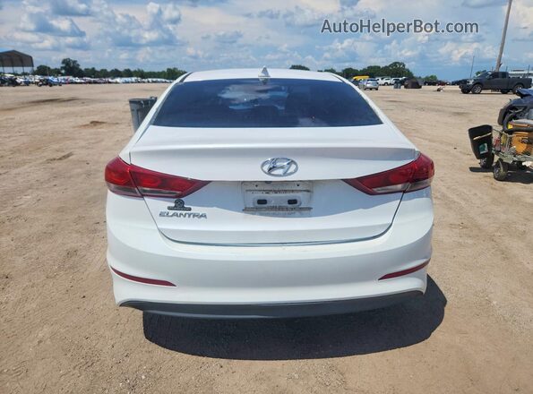 5NPD84LF9JH372152 2018 HYUNDAI ELANTRA White უკანა ხედი