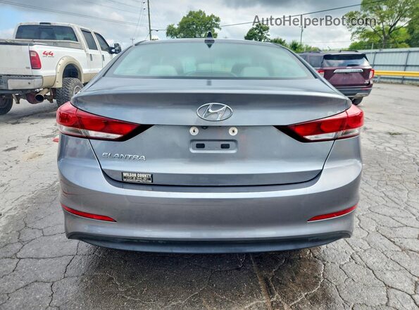 5NPD84LF9JH373642 2018 HYUNDAI ELANTRA Серебряный Вид сзади