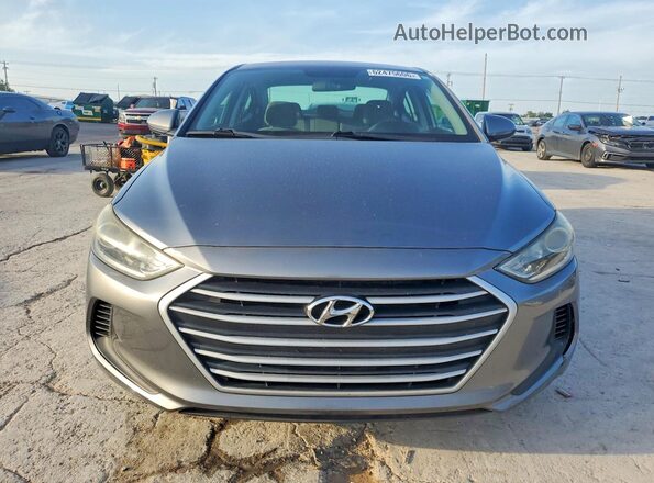 5NPD84LF9JH387797 2018 HYUNDAI ELANTRA Серебряный Вид спереди