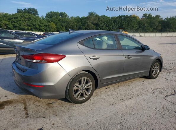5NPD84LF9JH387797 2018 HYUNDAI ELANTRA Серебряный Задняя правая четверть