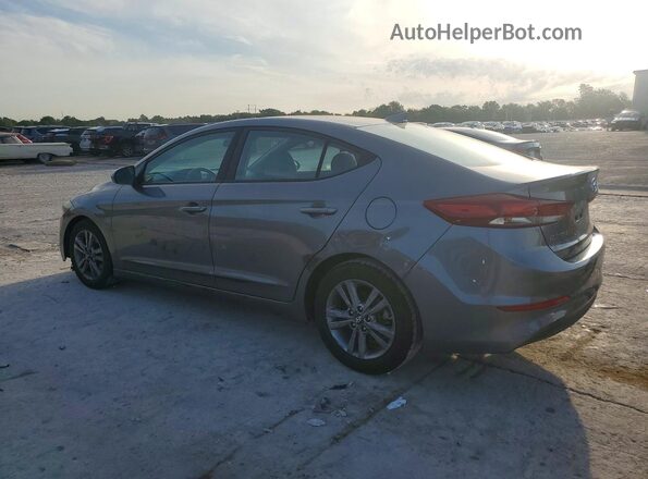 5NPD84LF9JH387797 2018 HYUNDAI ELANTRA Серебряный Задняя левая четверть