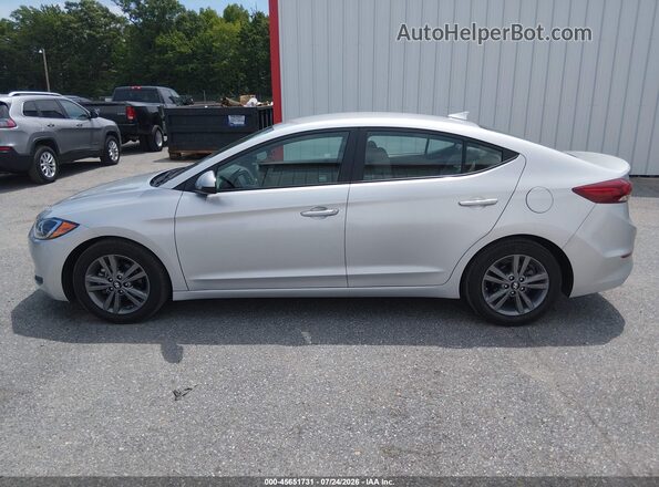 5NPD84LF9JH390487 2018 HYUNDAI ELANTRA Silver Панорамний вид салону 360°