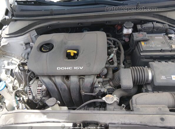 5NPD84LF9JH390487 2018 HYUNDAI ELANTRA Silver Вид ззаду