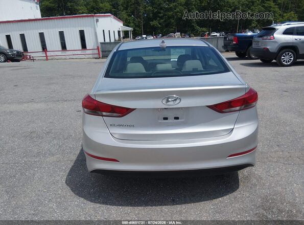 5NPD84LF9JH390487 2018 HYUNDAI ELANTRA Silver 