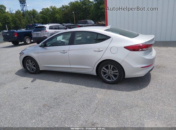 5NPD84LF9JH390487 2018 HYUNDAI ELANTRA Silver Вид спереду