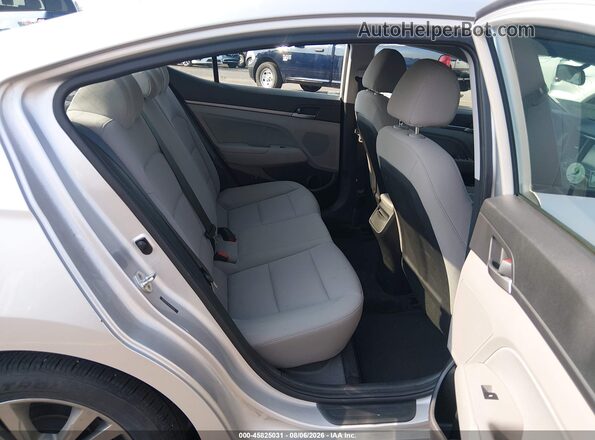 5NPD84LF9JH391932 2018 HYUNDAI ELANTRA Silver Vista de la etiqueta del VIN