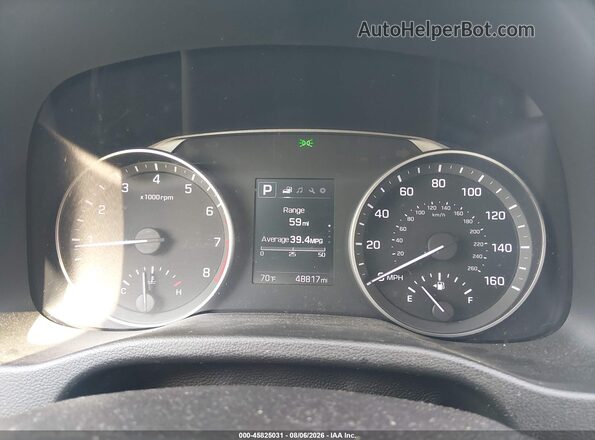 5NPD84LF9JH391932 2018 HYUNDAI ELANTRA Silver Vista de los asientos traseros