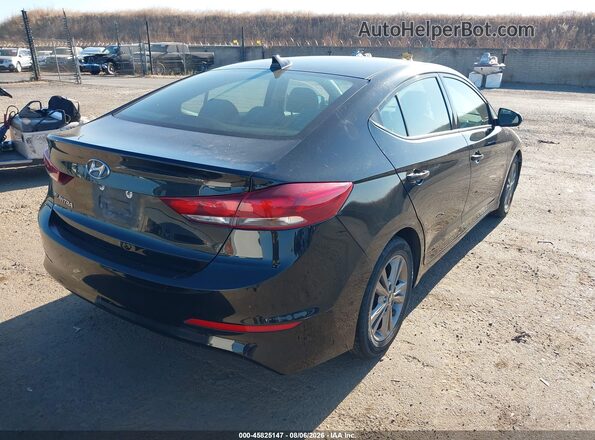 5NPD84LF9JH400483 2018 HYUNDAI ELANTRA Black Հետևի աջ