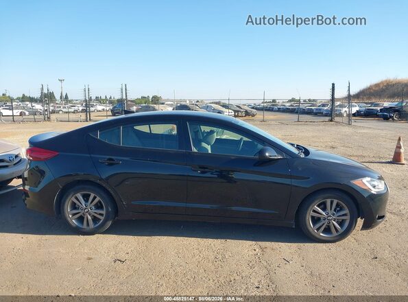 5NPD84LF9JH400483 2018 HYUNDAI ELANTRA Black Սալոնի հետևի տեսք