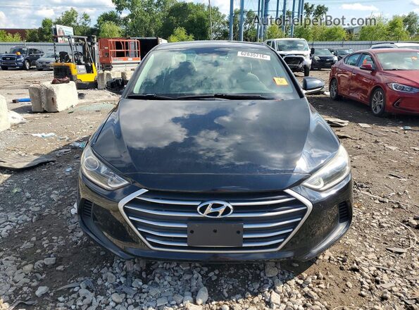 5NPD84LF9JH402279 2018 HYUNDAI ELANTRA Black Vista frontal