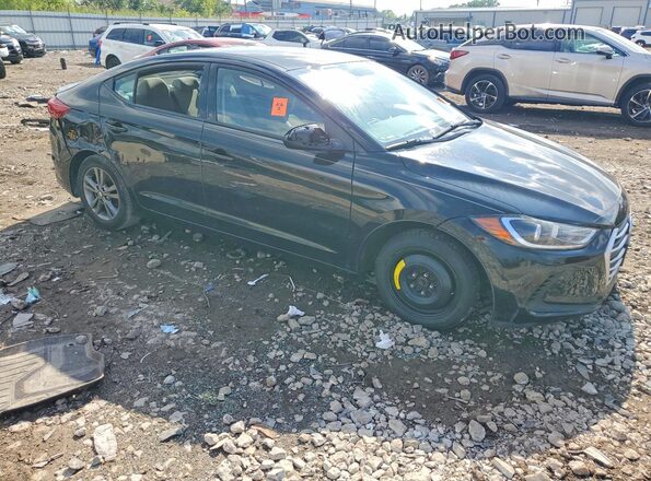 5NPD84LF9JH402279 2018 HYUNDAI ELANTRA Black Delantero derecho