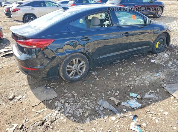 5NPD84LF9JH402279 2018 HYUNDAI ELANTRA Black Trasero derecho
