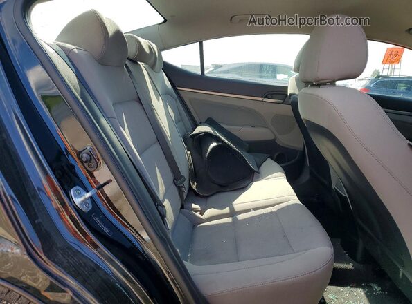 5NPD84LF9JH402279 2018 HYUNDAI ELANTRA Black Vista de los asientos traseros
