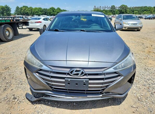 5NPD84LF9KH426924 2019 HYUNDAI ELANTRA Charcoal Դիմացի տեսք