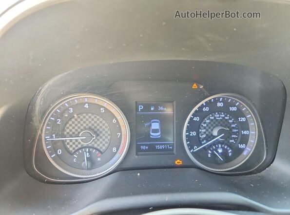 5NPD84LF9KH426924 2019 HYUNDAI ELANTRA Charcoal Սարքավորումների վահանակի տեսք