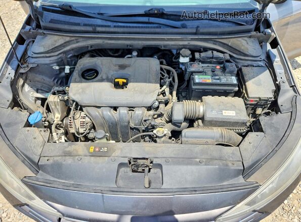 5NPD84LF9KH426924 2019 HYUNDAI ELANTRA Charcoal Սալոնի հետևի տեսք