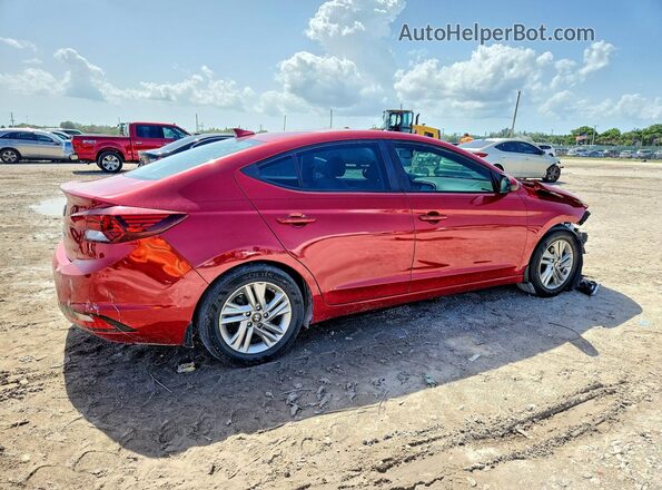 5NPD84LF9KH441617 2019 HYUNDAI ELANTRA Red Rear right