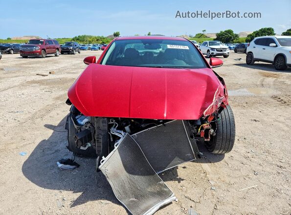 5NPD84LF9KH441617 2019 HYUNDAI ELANTRA Red Front view