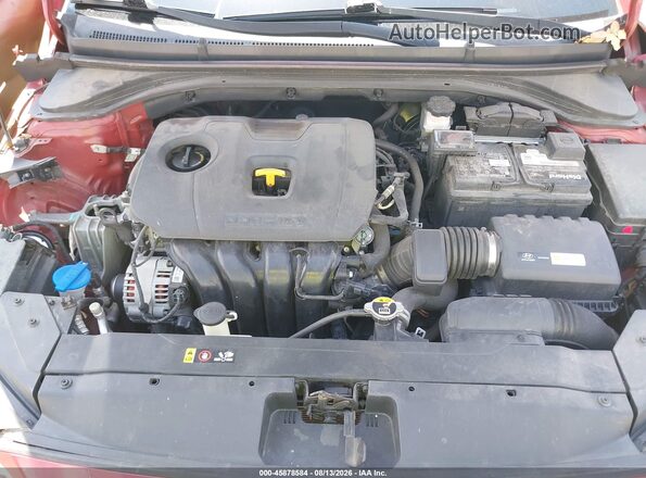 5NPD84LF9KH460071 2019 HYUNDAI ELANTRA Red Հետևի տեսք
