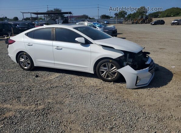 5NPD84LF9KH462323 2019 HYUNDAI ELANTRA White Առջևի աջ