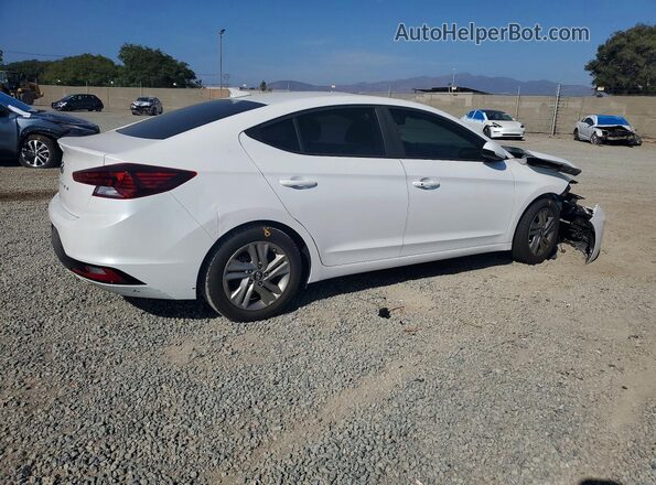 5NPD84LF9KH462323 2019 HYUNDAI ELANTRA White Հետևի աջ