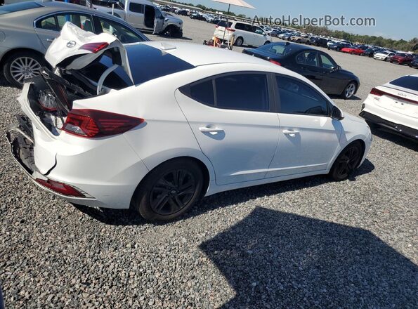 5NPD84LF9KH489604 2019 HYUNDAI ELANTRA White Задня права чверть