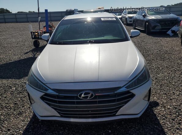 5NPD84LF9KH489604 2019 HYUNDAI ELANTRA White Вид спереду