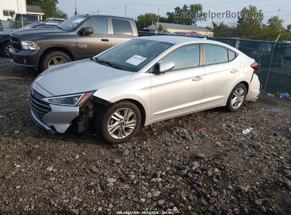 5NPD84LF9LH521694 2020 HYUNDAI ELANTRA Silver წინა მარცხენა ხედი სამი მეოთხედიდან