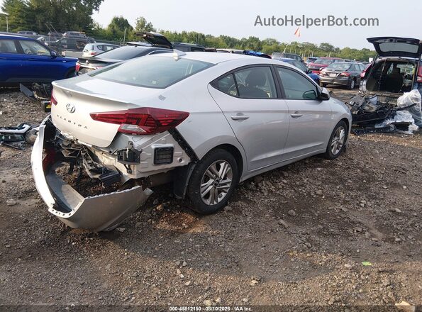 5NPD84LF9LH521694 2020 HYUNDAI ELANTRA Silver უკანა მარჯვენა