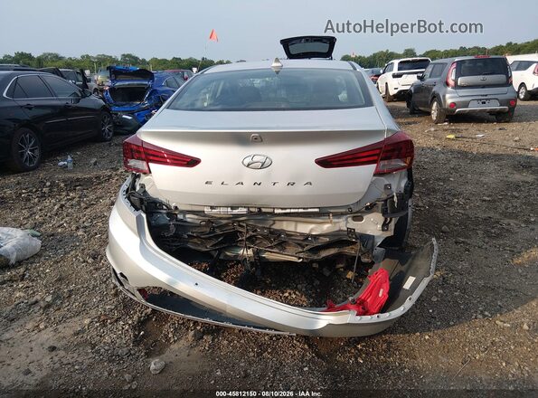 5NPD84LF9LH521694 2020 HYUNDAI ELANTRA Silver წინა ხედი