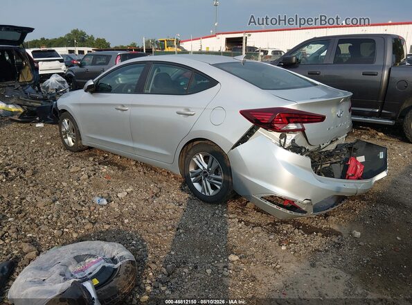 5NPD84LF9LH521694 2020 HYUNDAI ELANTRA Silver უკანა მარცხენა