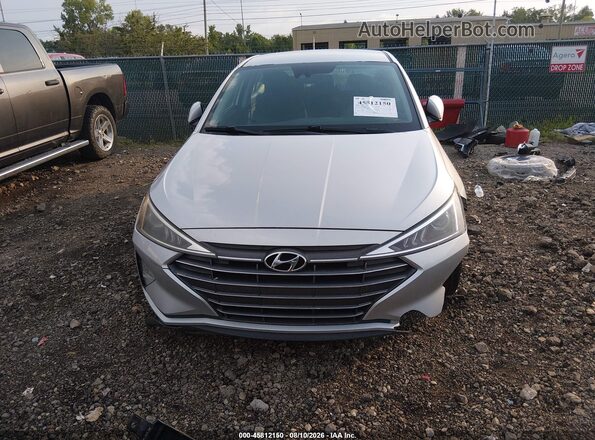 5NPD84LF9LH521694 2020 HYUNDAI ELANTRA Silver უკანა სალონის ხედი