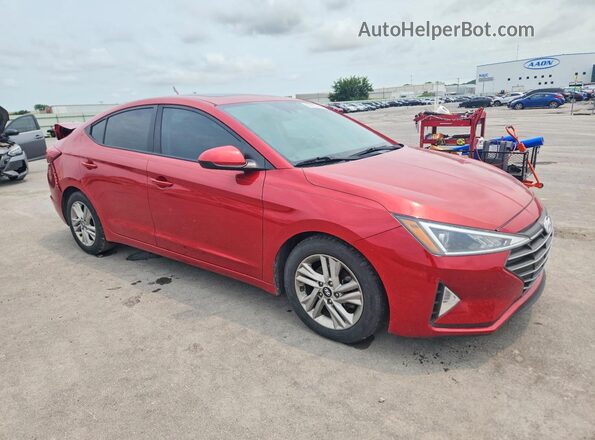 5NPD84LF9LH543369 2020 HYUNDAI ELANTRA Red Առջևի աջ
