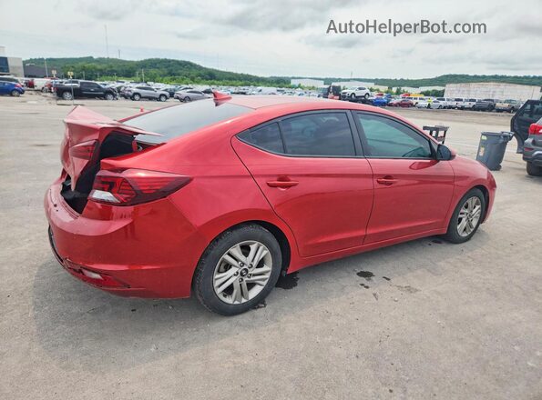 5NPD84LF9LH543369 2020 HYUNDAI ELANTRA Red Հետևի աջ