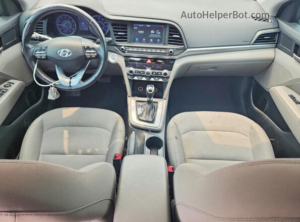 5NPD84LF9LH543369 2020 HYUNDAI ELANTRA Red Առջևի վահանակի տեսք