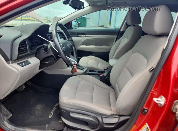 5NPD84LF9LH543369 2020 HYUNDAI ELANTRA Red Սալոնի դիմացի տեսք