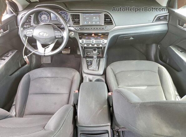 5NPD84LF9LH554615 2020 HYUNDAI ELANTRA Silver Առջևի վահանակի տեսք