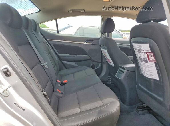 5NPD84LF9LH554615 2020 HYUNDAI ELANTRA Silver Հետևի նստատեղերի տեսք