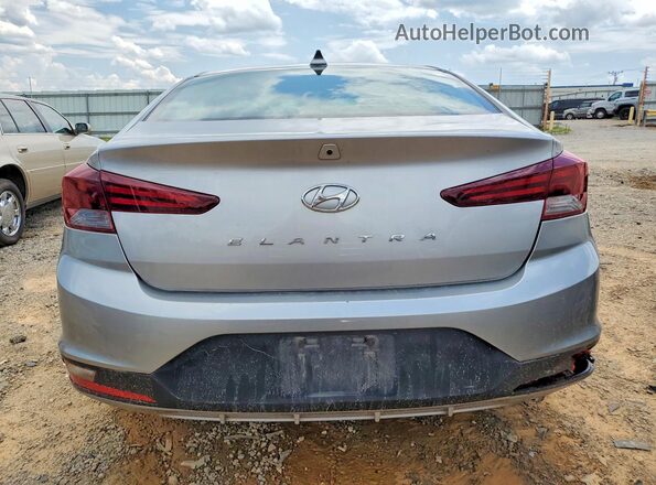 5NPD84LF9LH554615 2020 HYUNDAI ELANTRA Silver Հետևի տեսք