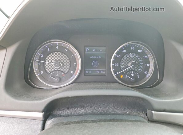 5NPD84LF9LH554615 2020 HYUNDAI ELANTRA Silver Սարքավորումների վահանակի տեսք