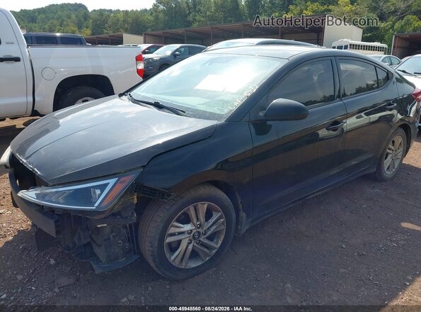 5NPD84LF9LH566456 2020 HYUNDAI ELANTRA Черный Передняя левая четверть
