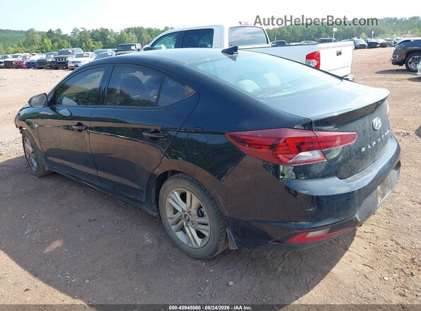 5NPD84LF9LH566456 2020 HYUNDAI ELANTRA Черный Задняя левая четверть