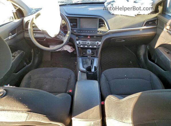 5NPD84LF9LH566828 2020 HYUNDAI ELANTRA Silver Առջևի վահանակի տեսք