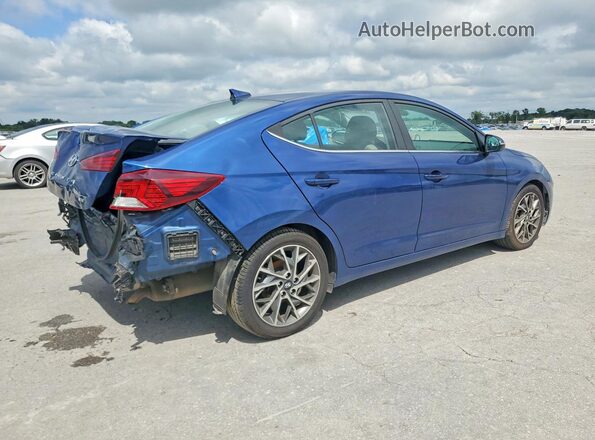 5NPD84LF9LH574086 2020 HYUNDAI ELANTRA Blue Հետևի աջ