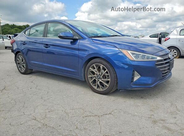 5NPD84LF9LH574086 2020 HYUNDAI ELANTRA Blue Առջևի աջ