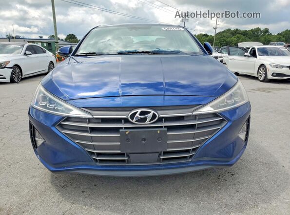 5NPD84LF9LH574086 2020 HYUNDAI ELANTRA Blue Դիմացի տեսք